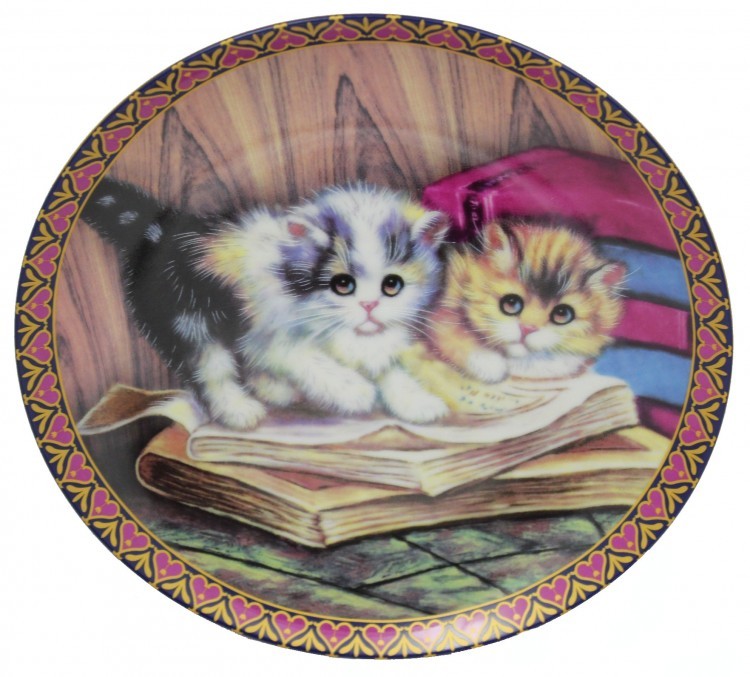 TR-30 Тарелка с кошками d=20,5 см