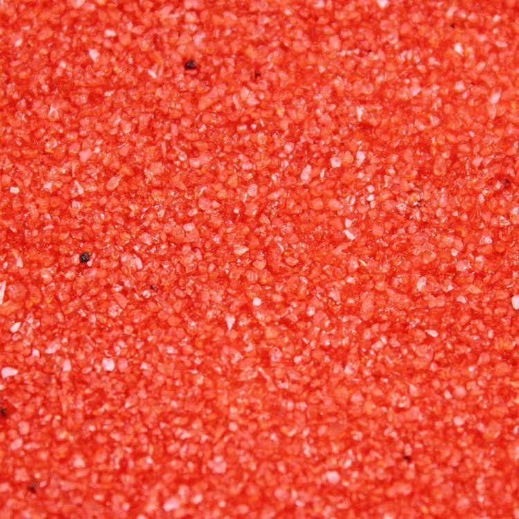 301527080912 Песок цветной рыжий (кварцевая крошка, фракция 0,5-1 мм) вес: 800г объем: 650мл