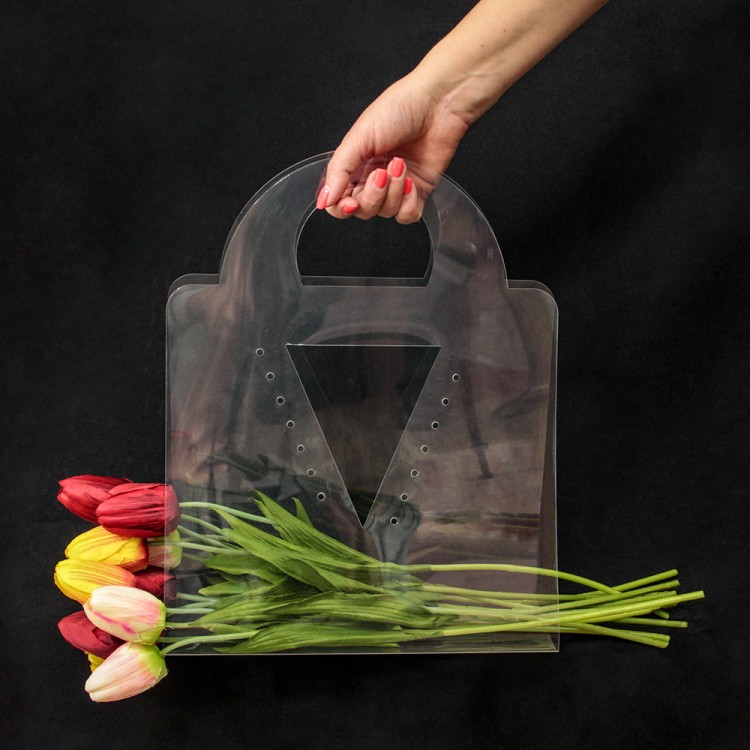 000916-2 Переноска для цветов 30*12*38 916 600мкм 1/10 1/100