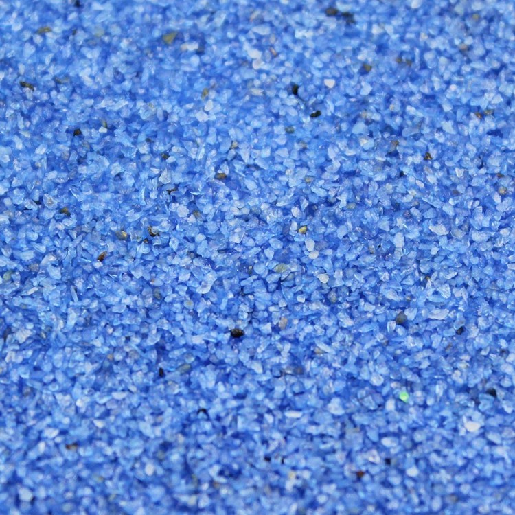 301527080915 Песок цветной синий (кварцевая крошка, фракция 0,5-1 мм) вес: 800г объем: 650мл