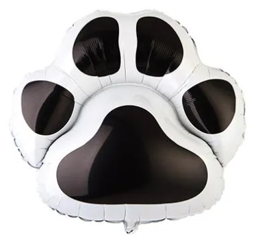 1207-4689 Шар фигура След черный