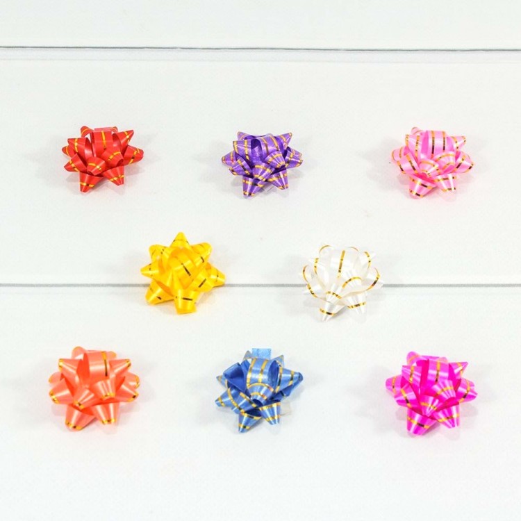 500560-15 Бант "Звезда" на липучке с золотой полосой 3,8см (100 штук в упаковке) 1/48 500560-15 Бант "Звезда" на липучке с золотой полосой 3,8см (100 штук в упаковке) 1/48