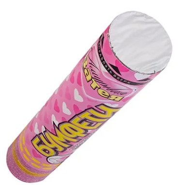 1501-5823 Хлопушка Бумфети 30см Сердца бумажные