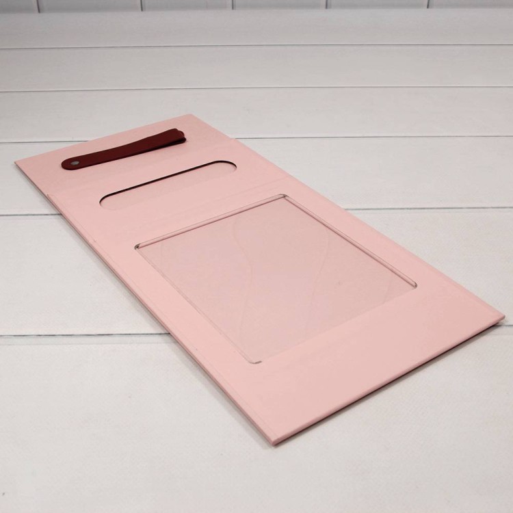 720831/2 Коробка Прямоугольная 18*8,5*23 складная на магнитах Розовый 1/50