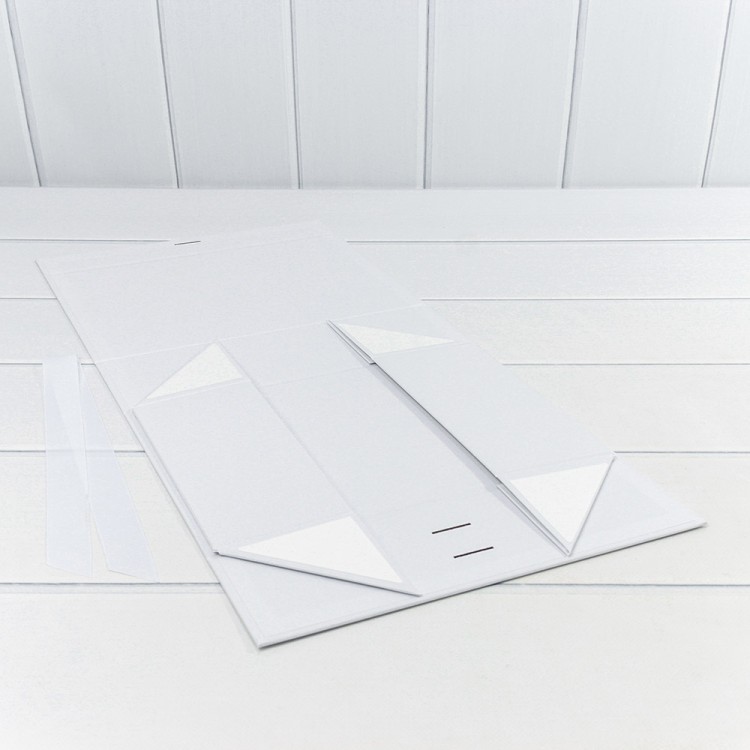 721226/417 Коробка Прямоугольная 28,2*20*9,2 складная на магнитах Белый 1/48