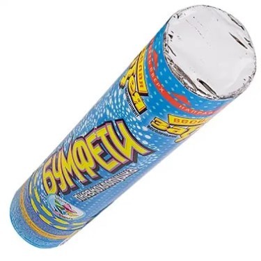 1501-5824 Хлопушка Бумфети 30см Бабочки фольга