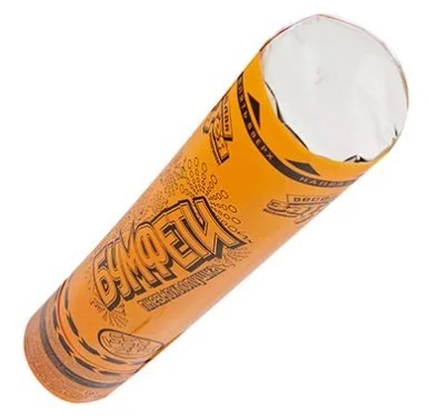 1501-5788 Хлопушка Бумфети 30см конфетти оранжевое