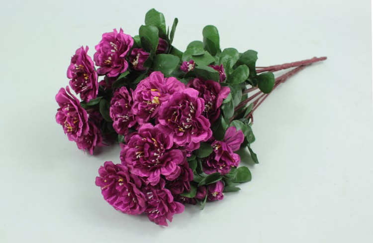 212-02-05 Искусственные цветы Азалия 35см Розовый 1/2