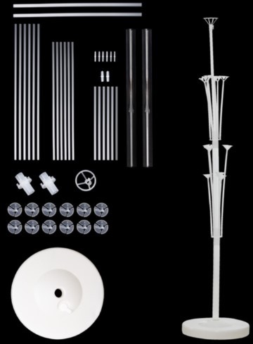 1304-0311 Держатель-Стойка для 13 шаров 1,3м LED/G