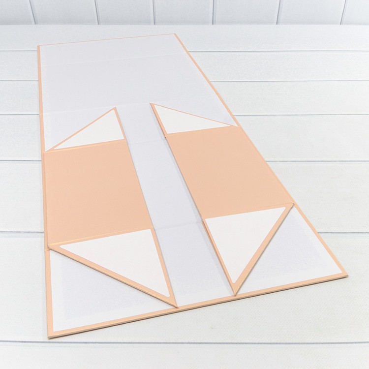 721156/0108 Коробка Прямоугольная 30*20,3*12,2 складная на магнитах Розовый 1/40